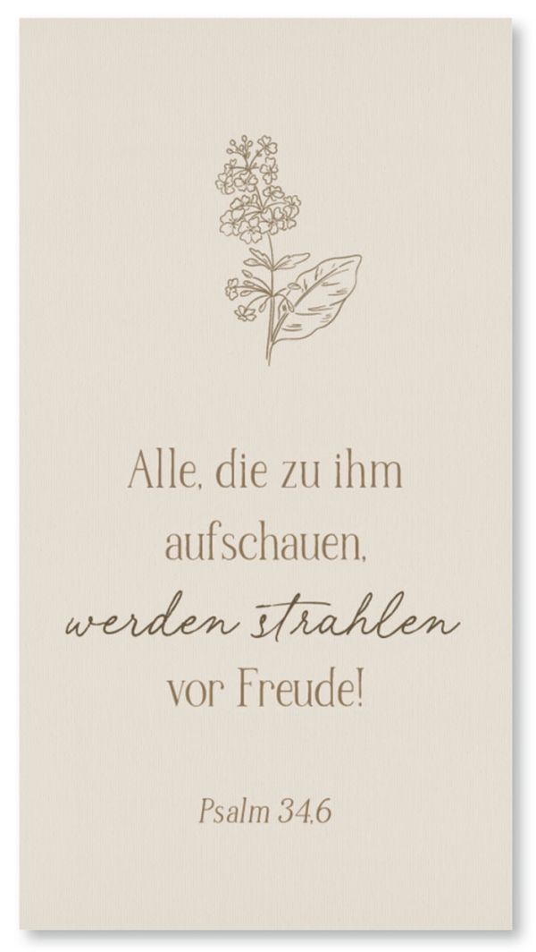 Metallschild: Strahlen vor Freude