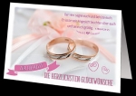 Zur Hochzeit die herzlichsten Glückwünsche (|Der Herr segne euch und behüte euch.