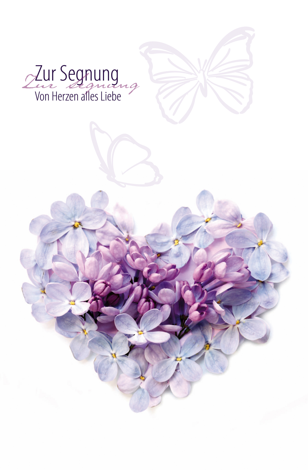 Faltkarte Zur Segnung
