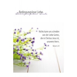 Faltkarte Bedingungslose Liebe