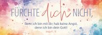 Jahreslosung 2027 - Lesezeichen Bunte Farben 10er Set