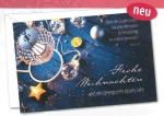 Frohe Weihnachten und ein gesegnetes neues Jahr (Faltkarte)|mit Umschlag
