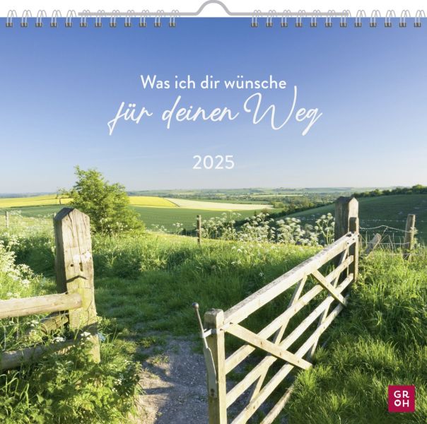 Was ich dir wünsche für deinen Weg 2025 - Wandkalender