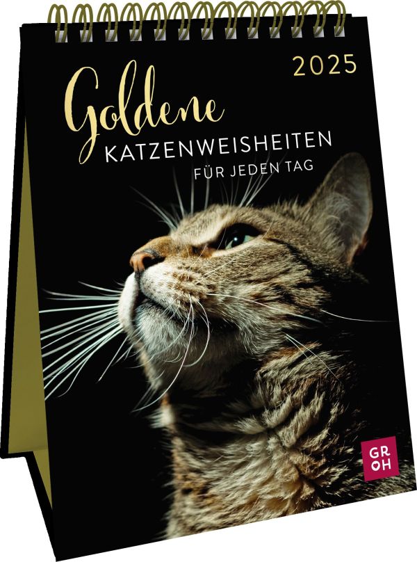 Goldene Katzenweisheiten 2025 - Wochenkalender