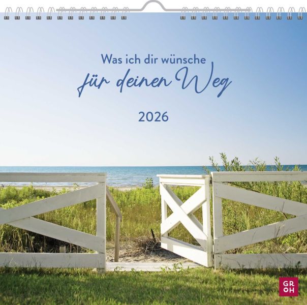 Was ich dir wünsche für deinen Weg 2026 - Wandkalender
