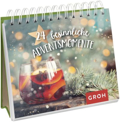 24 besinnliche Adventsmomente - Aufstellbuch
