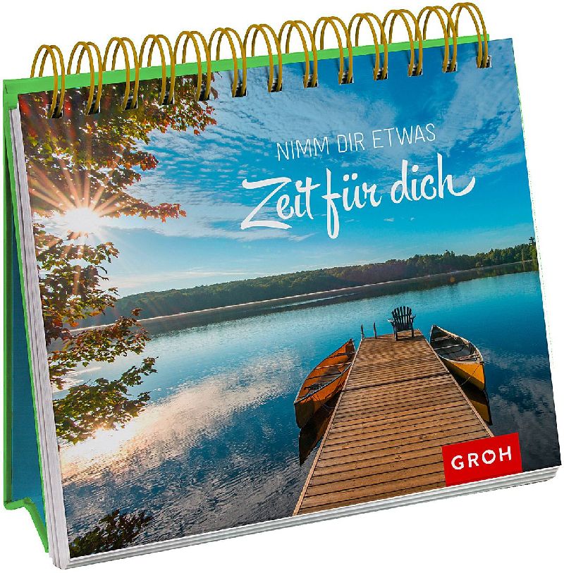 Nimm dir etwas Zeit für dich - Aufstellbuch