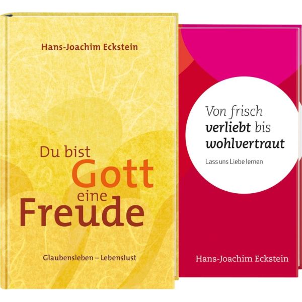 Paket aus Von frisch verliebt und Du bist Gott eine Freude