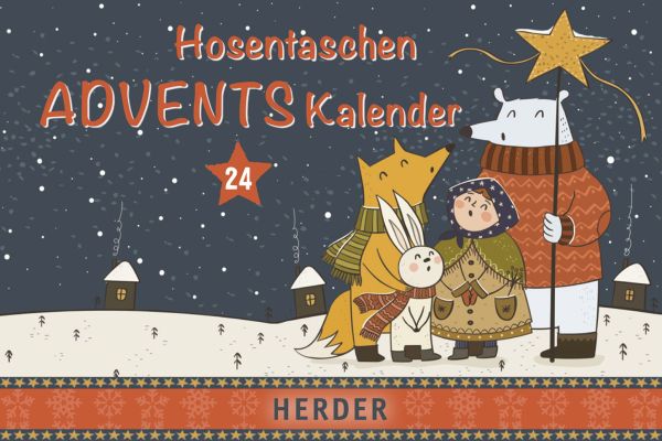 Hosentaschenadventskalender 2022 - illustriert