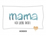 Mama, ich liebe dich! - Aufstellbuch