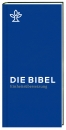 Die Bibel - Revidierte Einheitsübersetzung 2017 - Taschenausgabe Kunstleder blau|Mit Reißverschluss