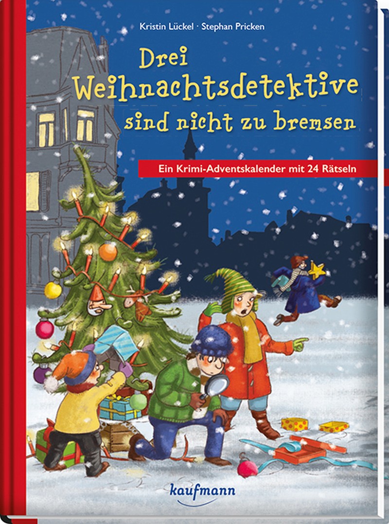 Drei Weihnachtsdetektive sind nicht zu bremsen - Adventskalender