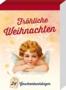Fröhliche Weihnachten (mit 24 Geschenkanhängern)|Adventskalender