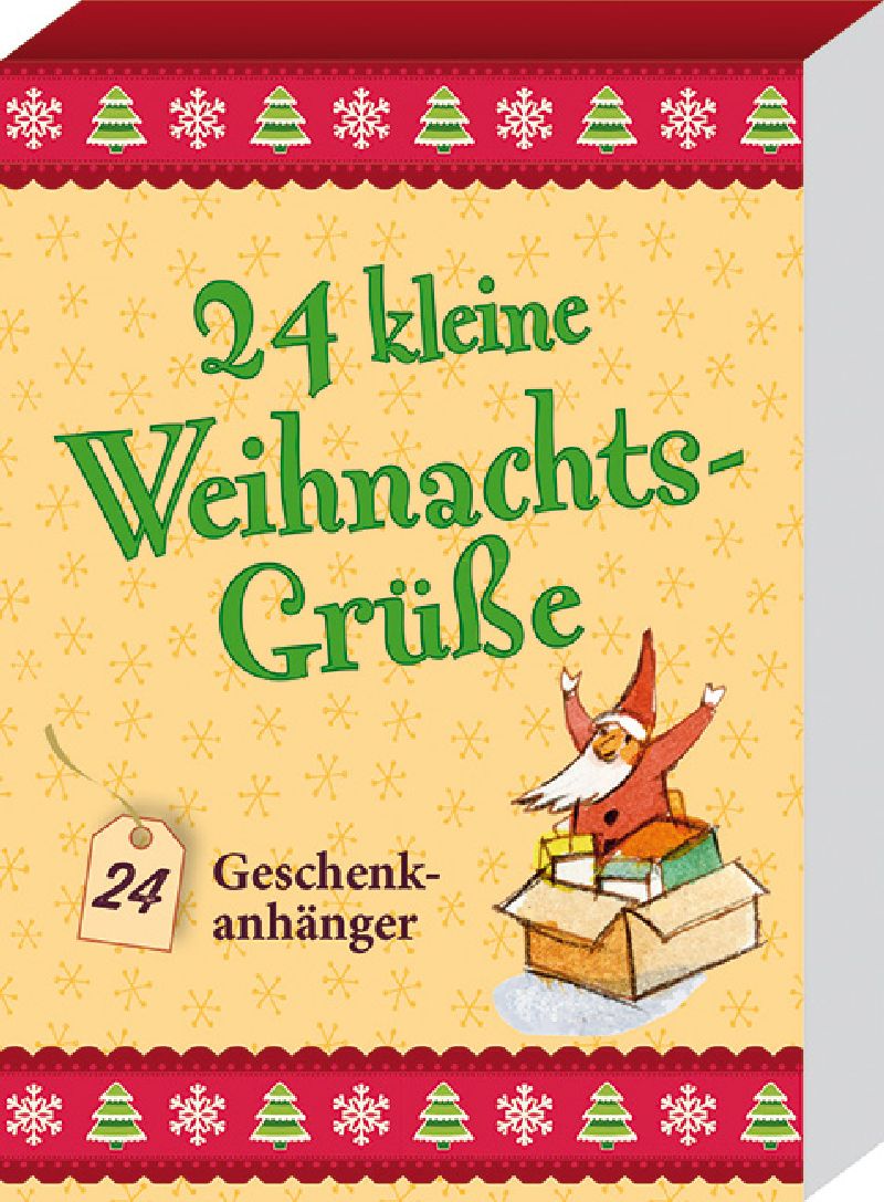 24 kleine Weihnachtsgrüße - Adventskalender