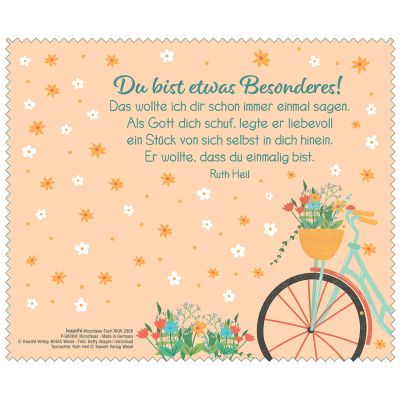 Mikrofasertuch Du bist etwas Besonderes!