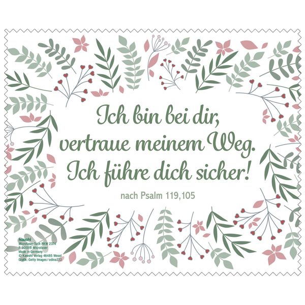 Mikrofasertuch Ich bin bei dir