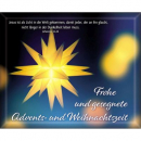 Geschenk-Umschläge: Frohe u. gesegnete Advents- und Weihnachtszeit