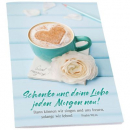 Notizheft: Schenke uns deine Liebe jeden Morgen neu!