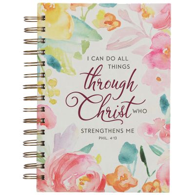 Notizbuch I can do all things through Christ