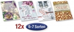 Notizhefte 11,5x16,5 12er Pack