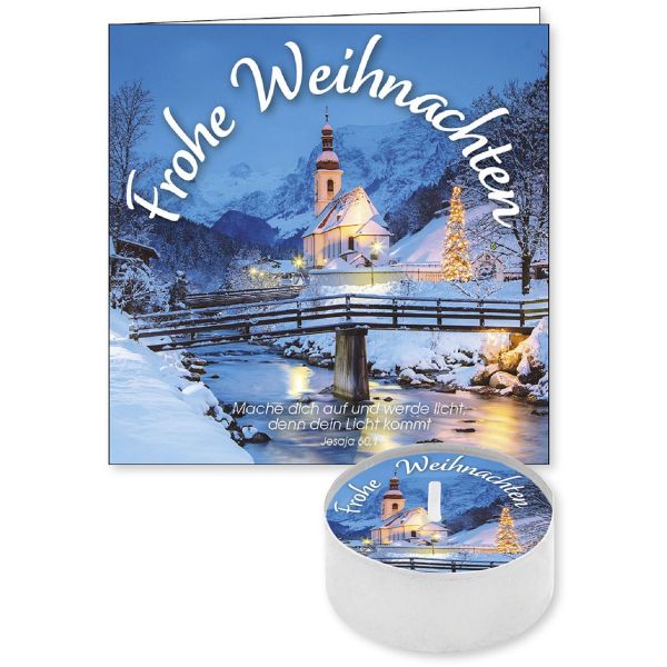 Lichtgruß Frohe Weihnachten