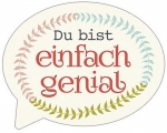 Reinigungs-Pad mini Du bist einfach genial