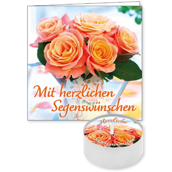 Lichtgruß Mit herzlichen Segenswünschen