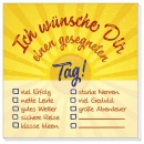 Haftnotizen: Ich wünsche Dir