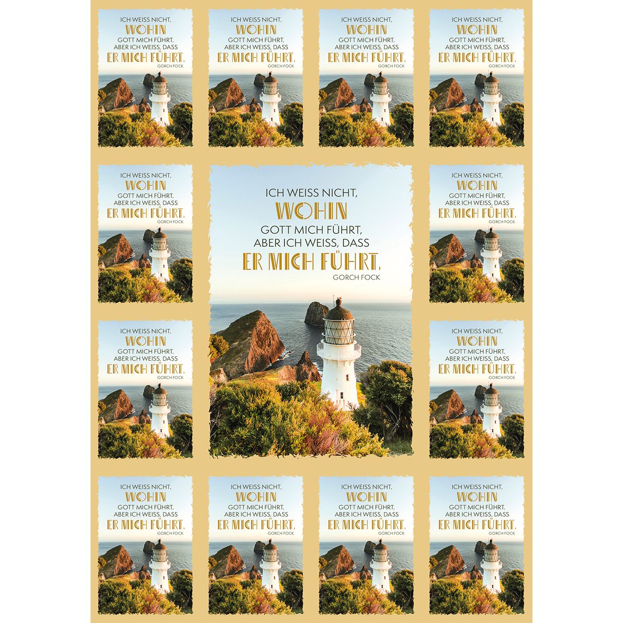 Aufkleber-Grußkarten,Ich weiß nicht, ...4 Stk