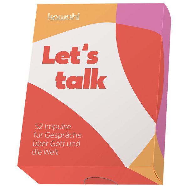 Karten-Box: Let ` s Talk