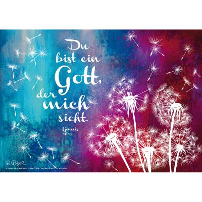 Jahreslosung 2023 - Poster A3 - Aquarell