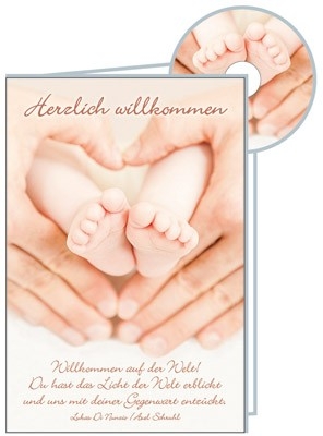 CD-Card: Herzlich Willkommen - Geburt