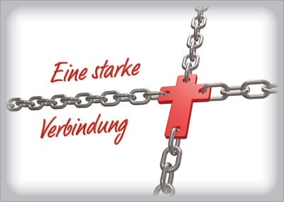 Postkarten: Eine starke Verbindung 4 Stück