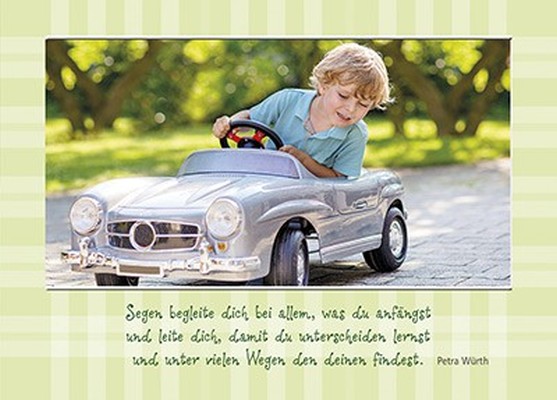 Postkarten: Segen begleite dich, 4 Stück