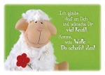 Postkarten: Ich glaube fest an Dich, 4 Stück
