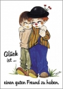 Postkarten: Glück ist ..., 4 Stück