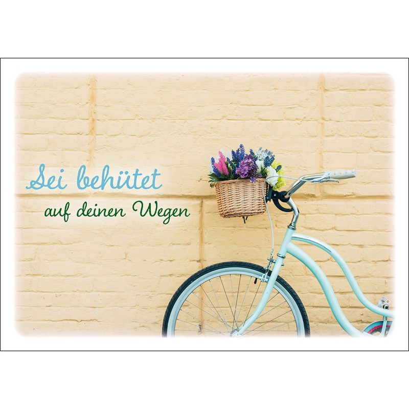Postkarten: Sei behütet, 4 Stück