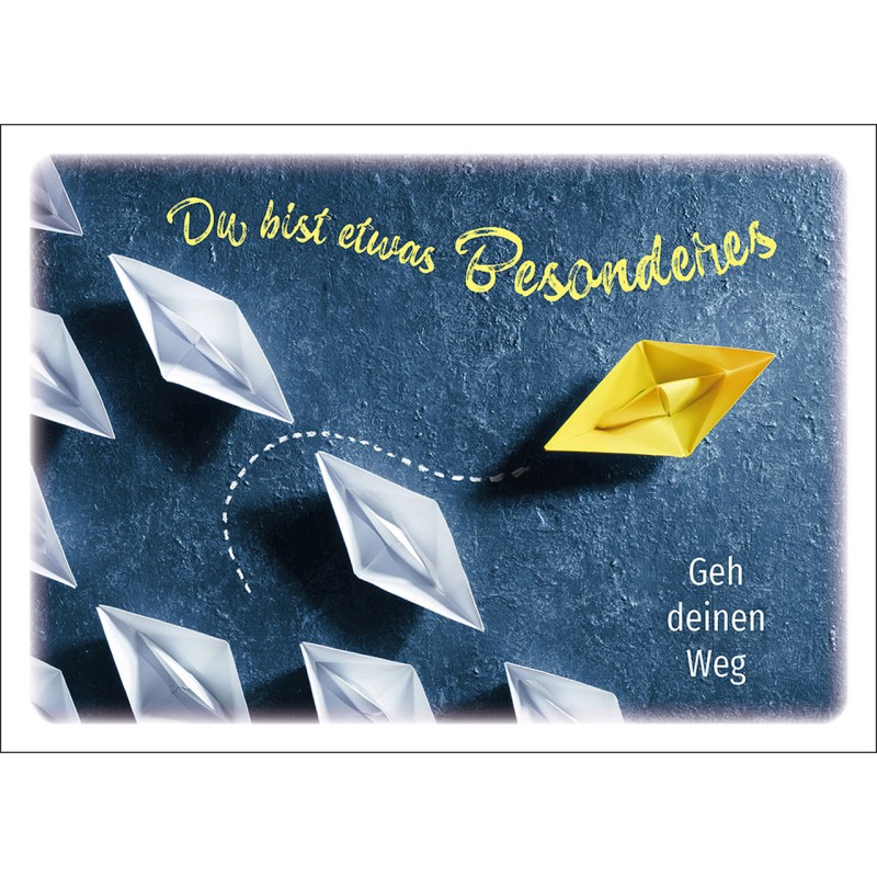 Postkarten: Du bist etwas Besonderes, 4 Stück
