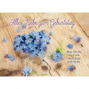 Postkarten: Alles Liebe zum Geburtstag, 4 Stück