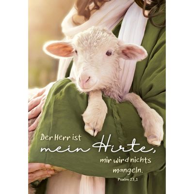 Postkarten: Der Herr ist mein Hirte, 4 Stück