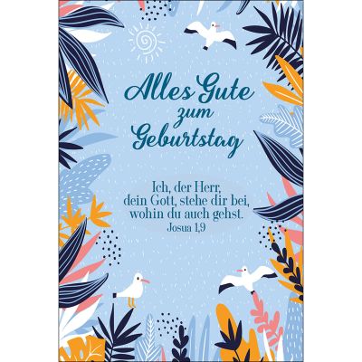 Postkarten: Alles Gute zum Geburtstag! 4 Stück
