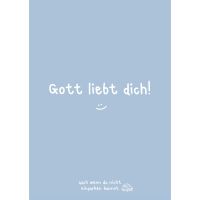 Postkarten:Gott liebt dich! 4 Stück