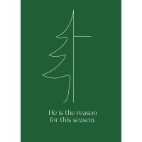 Postkarten: He is the reason... 4 Stück