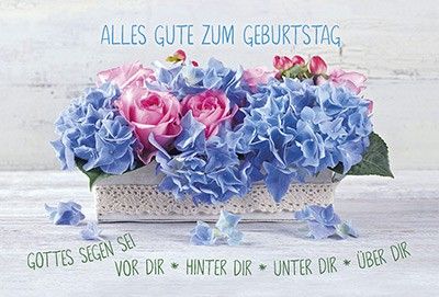 Faltkarte: Alles Gute zum Geburtstag
