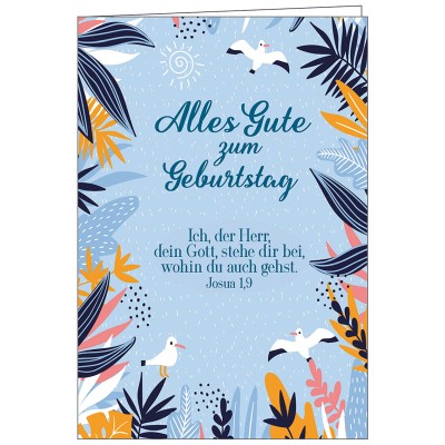 Faltkarte: Alles Gute zum Geburtstag!