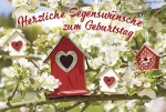Faltkarte: Herzliche Segenswünsche zum Geburtstag