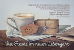 Faltkarte: Viel Freude - Geburtstag