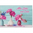 Faltkarte: Alles Liebe und Gute