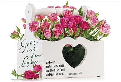 Faltkarte: Gott ist die Liebe - Hochzeit