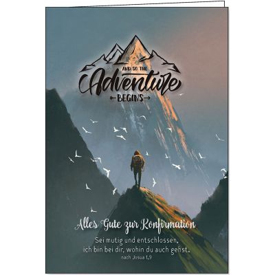 Faltkarte: Alles Gute zur Konfirmation